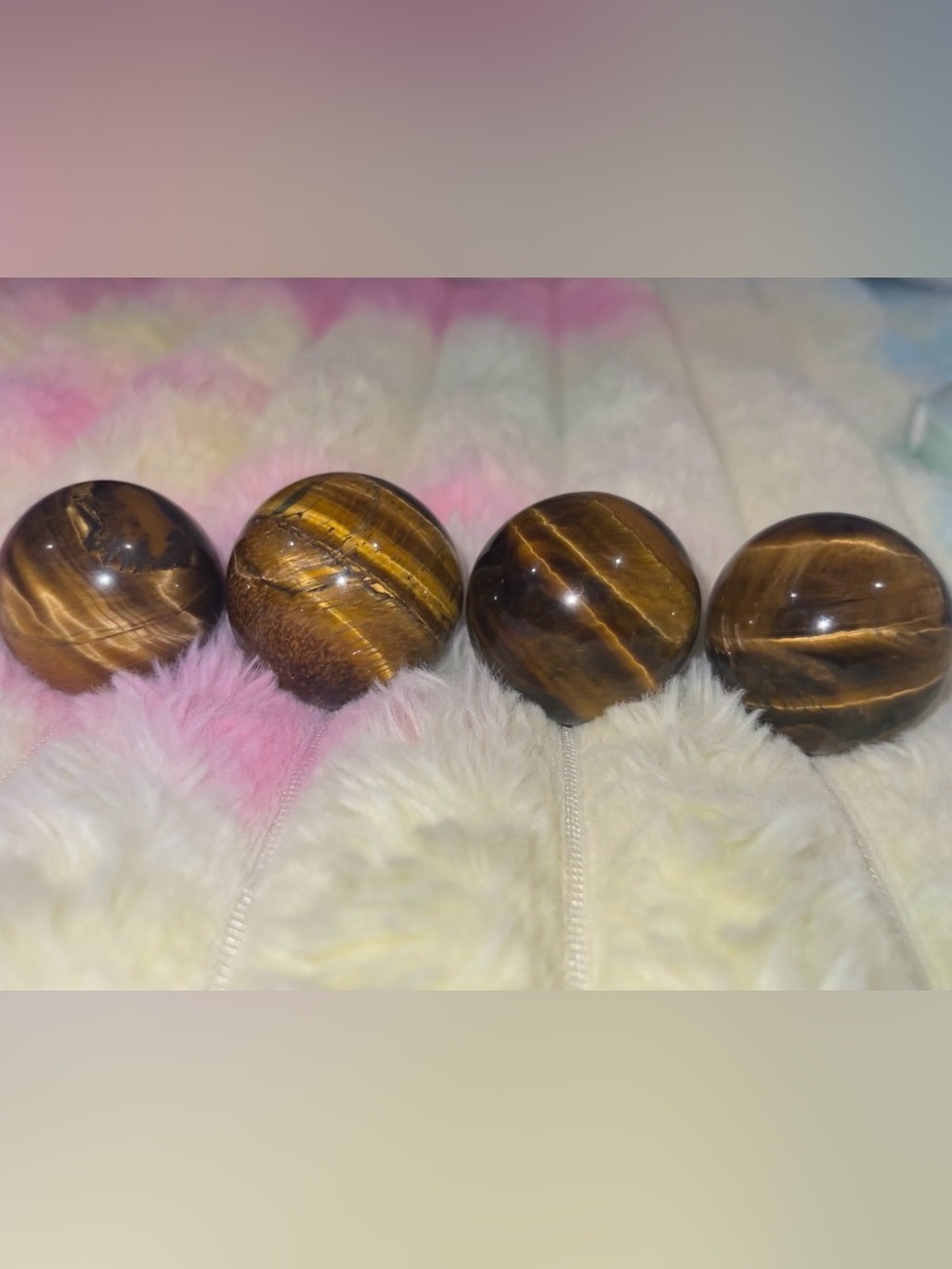 Super High Quality Golden Tigers Eye Spheres 🖤🤎 SEE PHOTOS